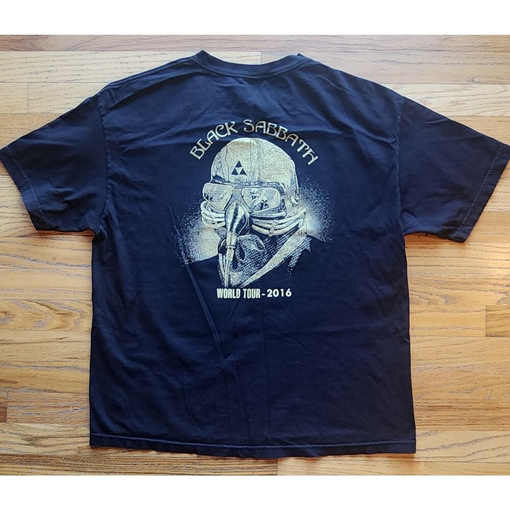 BLACK SABBATH 13 World Tour T- Shirt 2016 Ozzy Osbourne Size XL - Picture 2 of 6